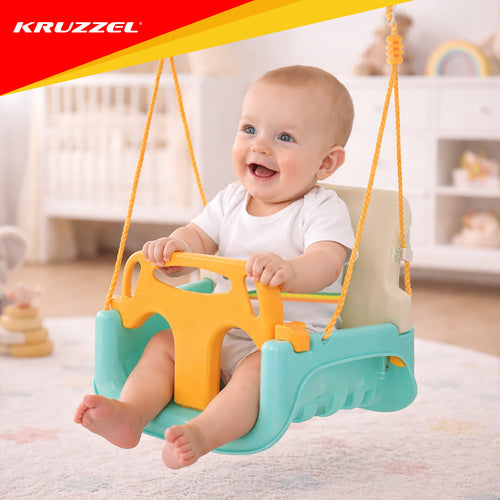 3-in-1 Children's Swing, Adjustable Ropes, 30 kg Capacity