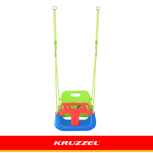3-in-1 Children's Swing, Adjustable Ropes, 30kg Capacity