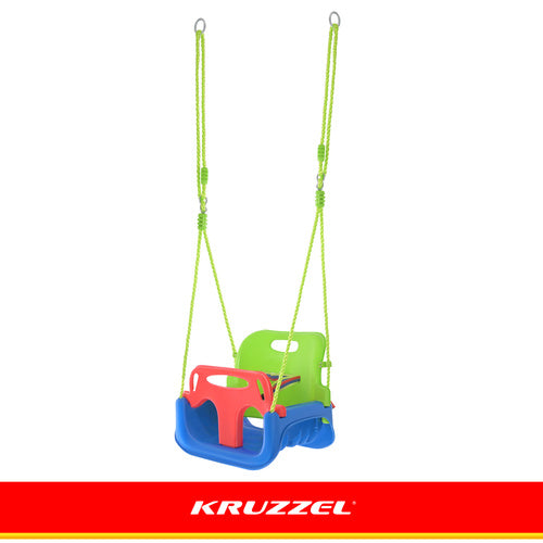 3-in-1 Children's Swing, Adjustable Ropes, 30kg Capacity