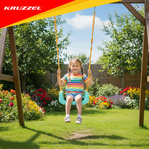 3-in-1 Children's Swing, Adjustable Ropes, 30 kg Capacity