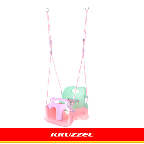 3-in-1 Children's Swing, Adjustable Ropes, 30kg Max Load