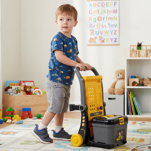 3-in-1 Kids Toy Workshop Set, 59-Piece Tool Kit