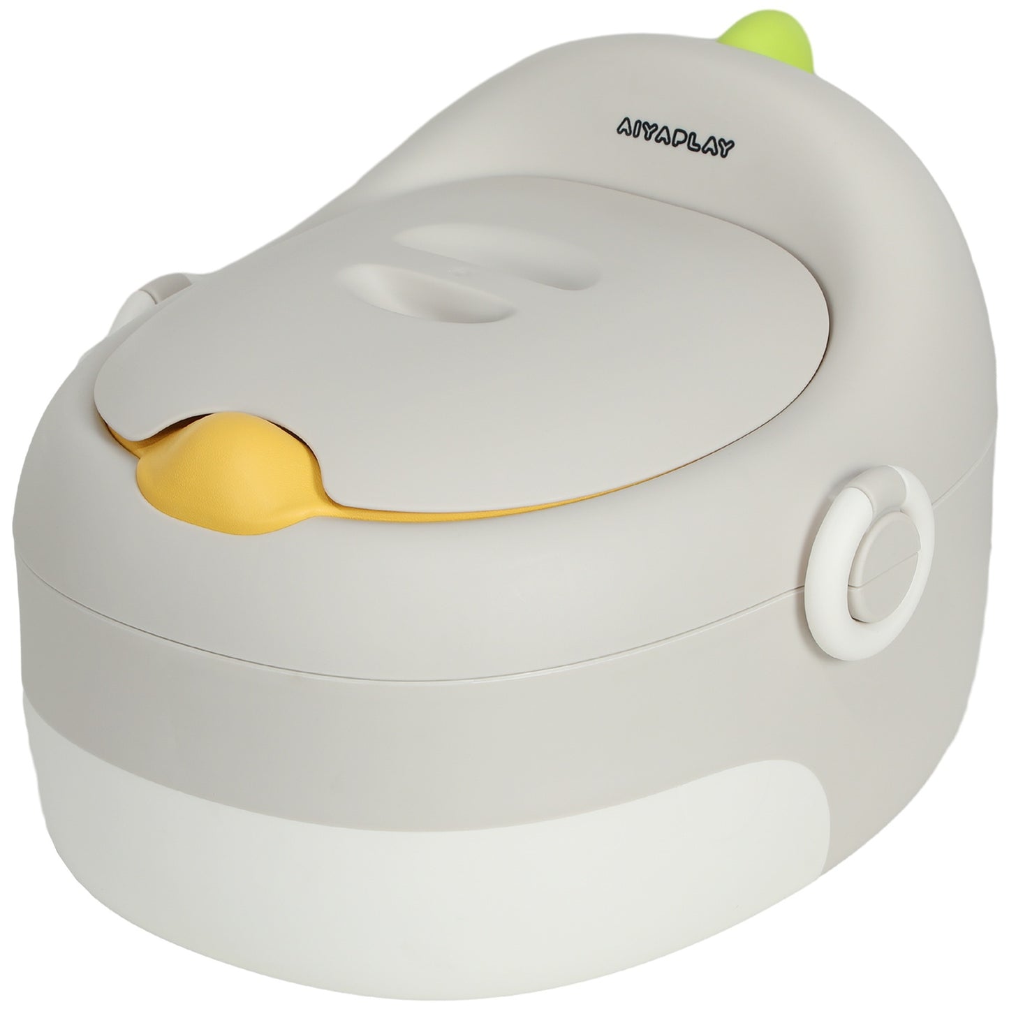 Children's 3-in-1 potty with handle, grey, up to 50 kg
