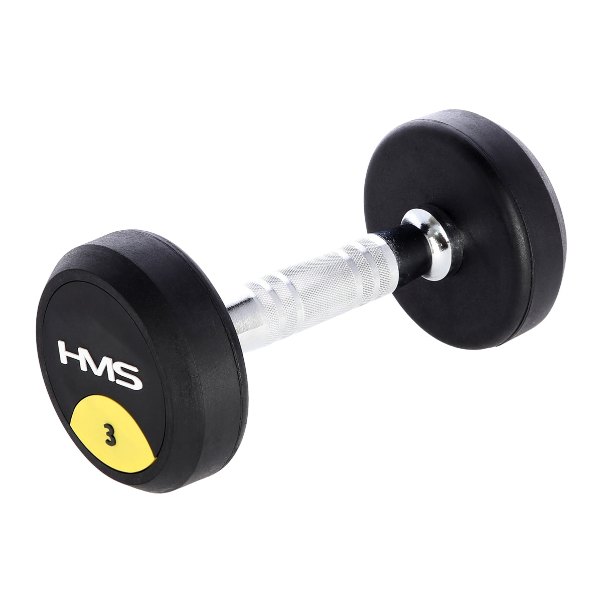 3 kg Rubber Dumbbell – Home Gym Equipment
