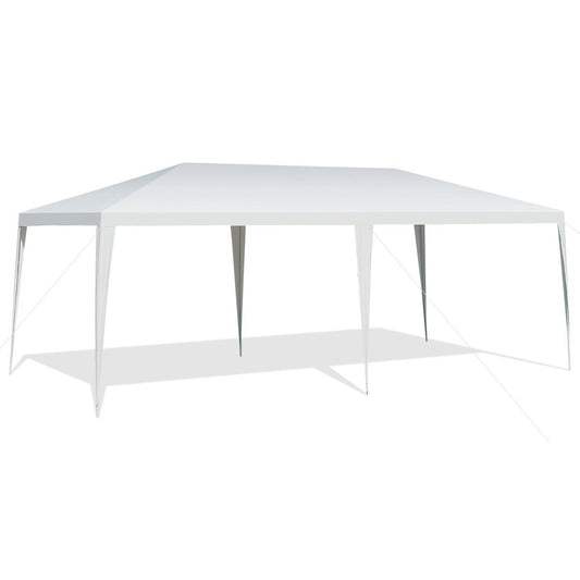 3m x 6m Party Tent Waterproof Beach Tent with Ropes White
