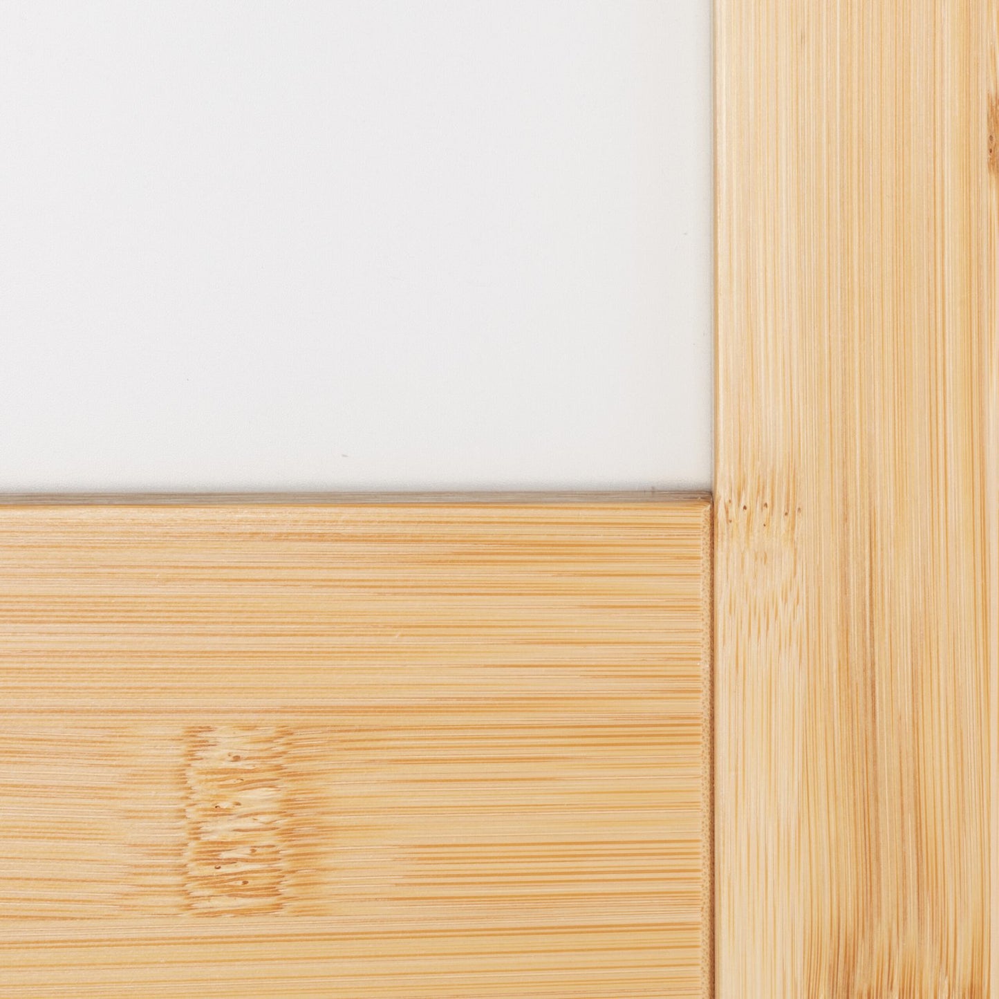 3-part screen with bamboo frame