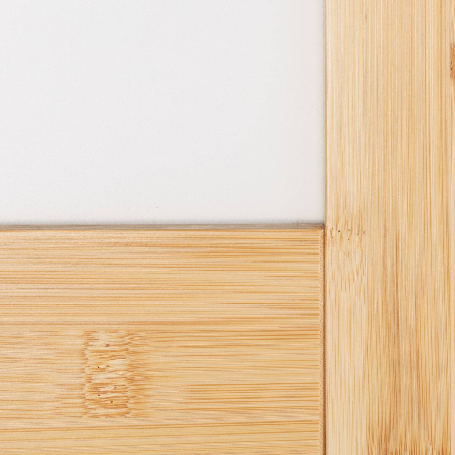 3-part screen with bamboo frame
