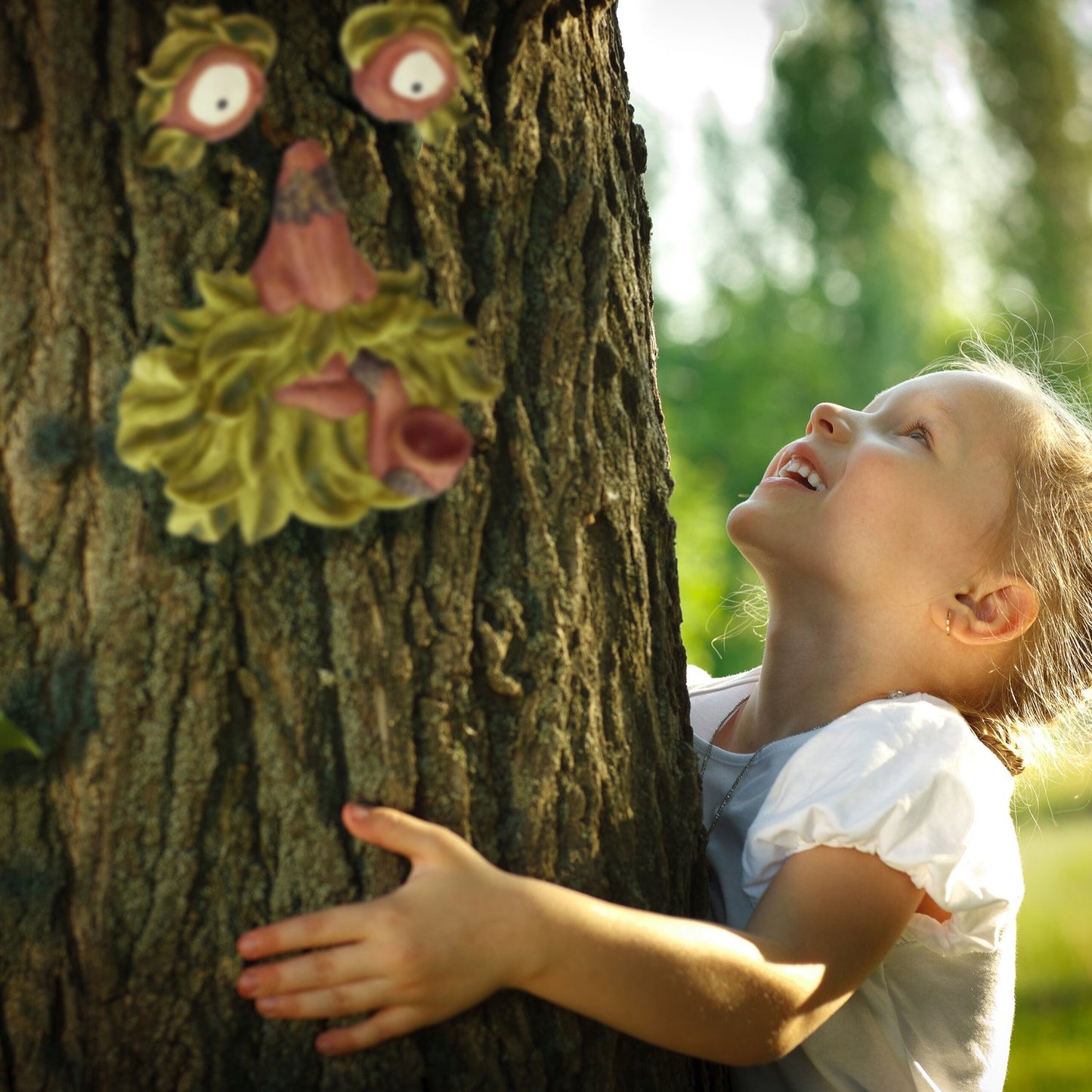 3-part tree face old man