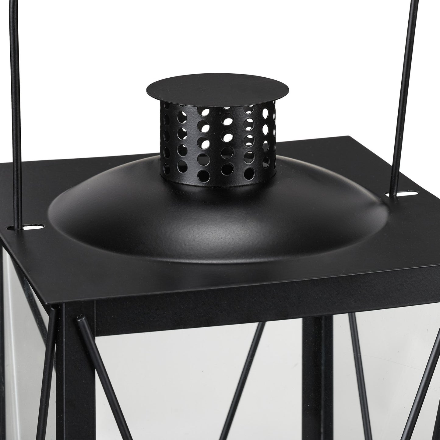 3 pcs. Lanterns in metal