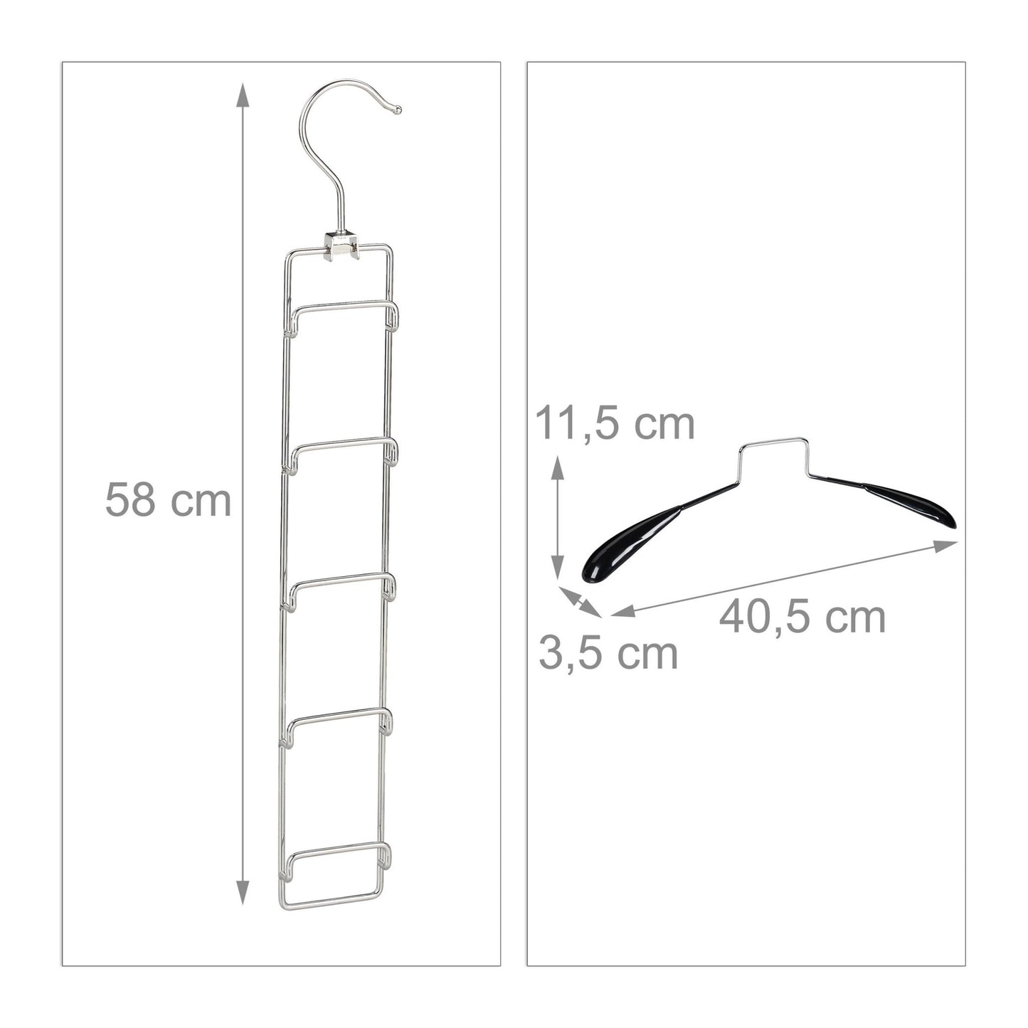 3 pcs. Multi-hanger