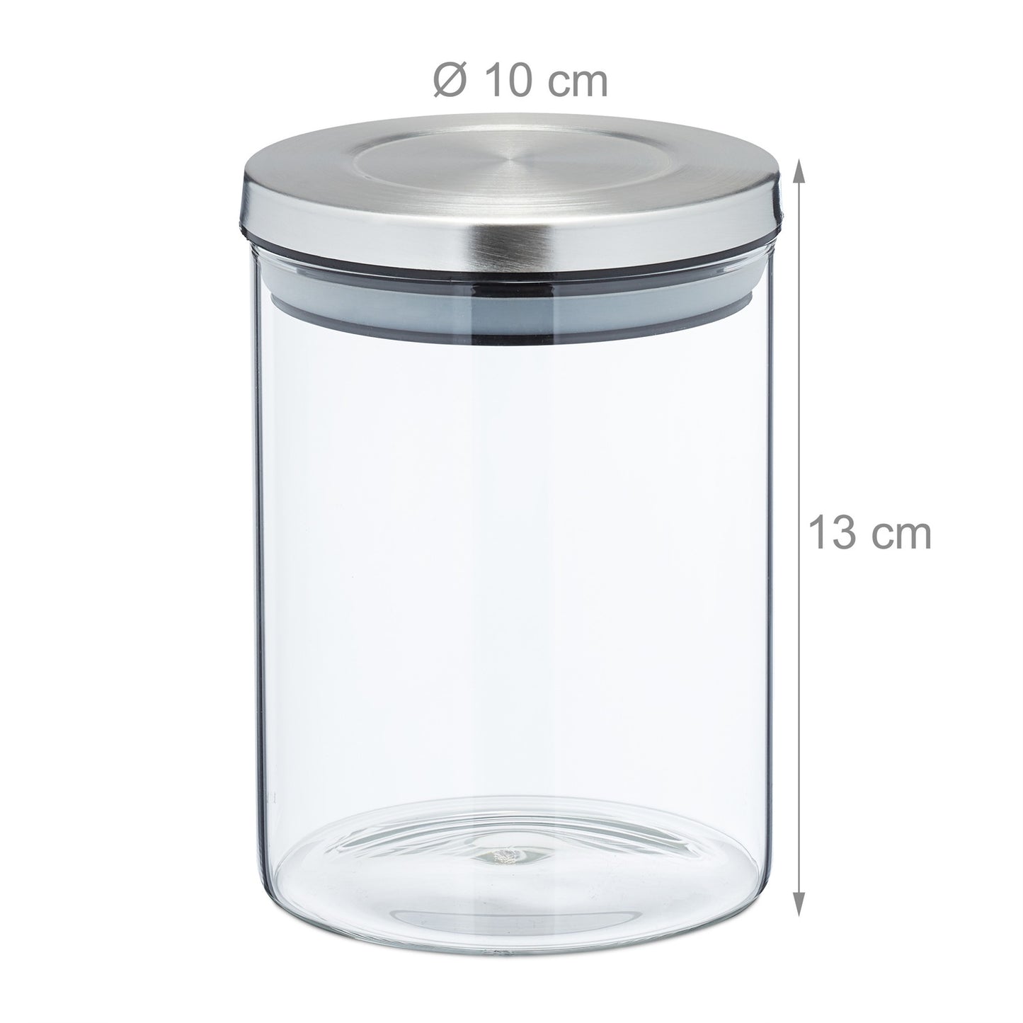 3 pcs. Storage jars in various sizes