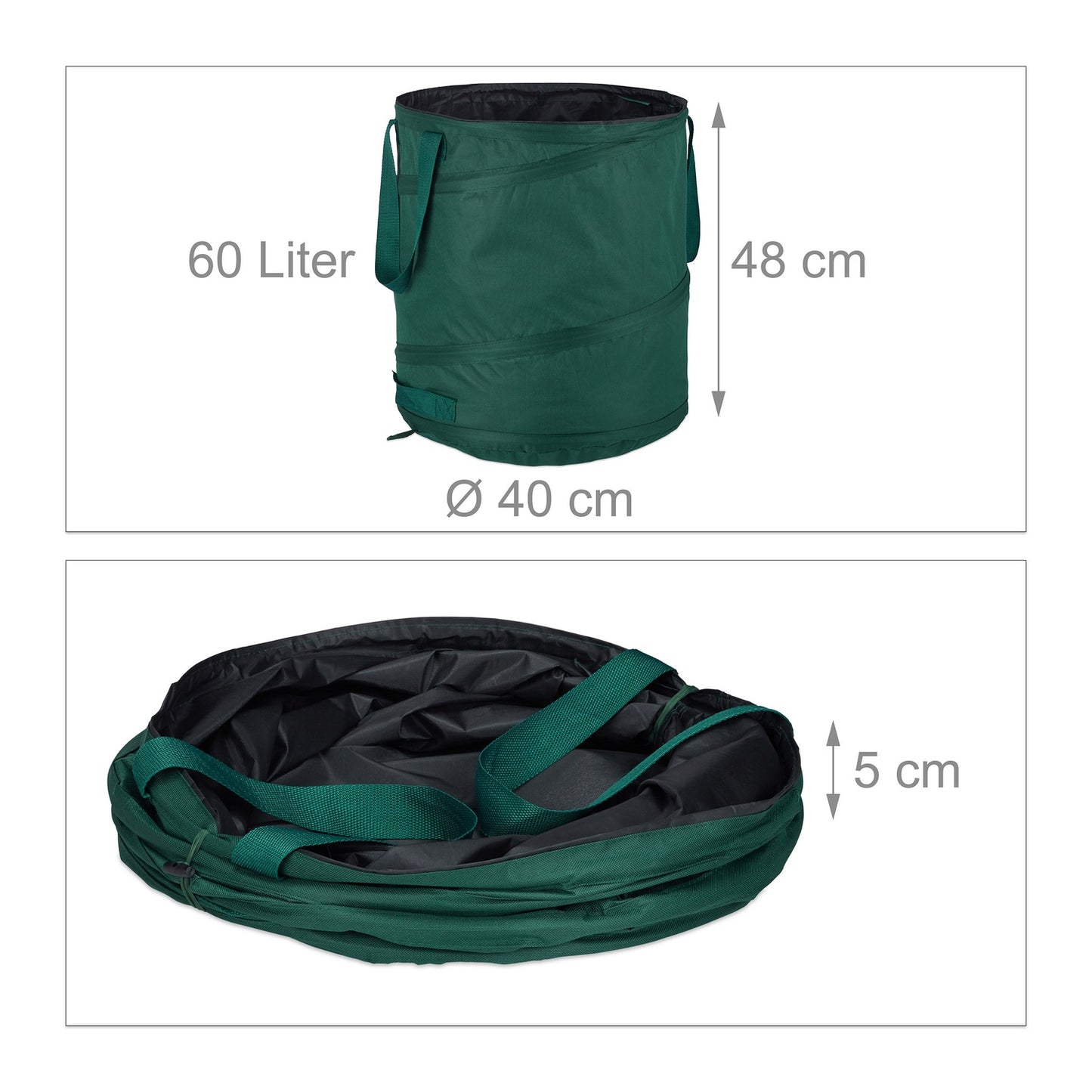 3 pcs. garden bags 60 l