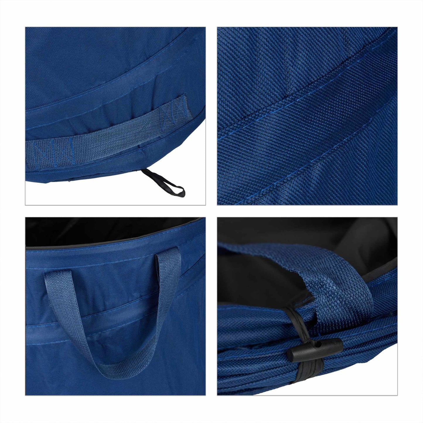 3 pcs. garden bags 85-liter blue