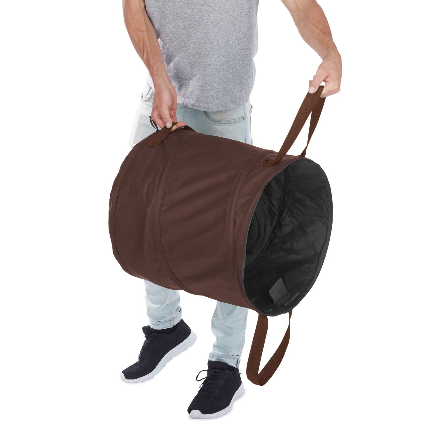 3 pcs. garden sacks 85-litre brown
