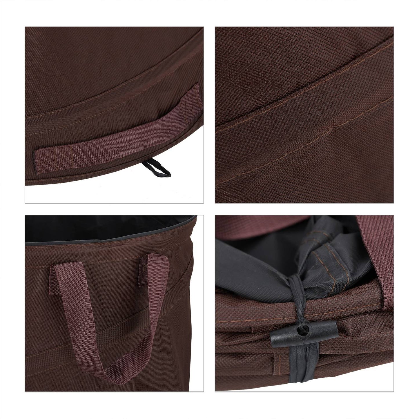 3 pcs. garden sacks 85-litre brown