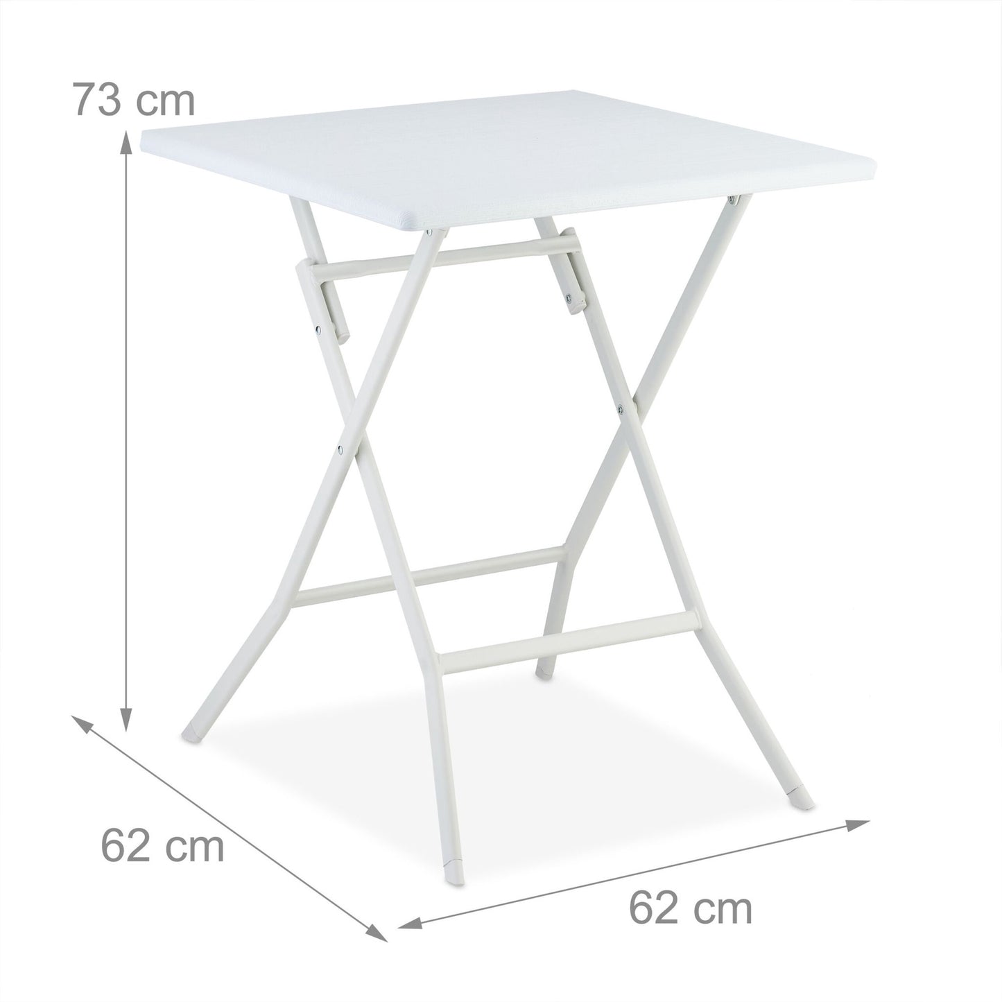 3-piece balcony furniture set in wooden look
