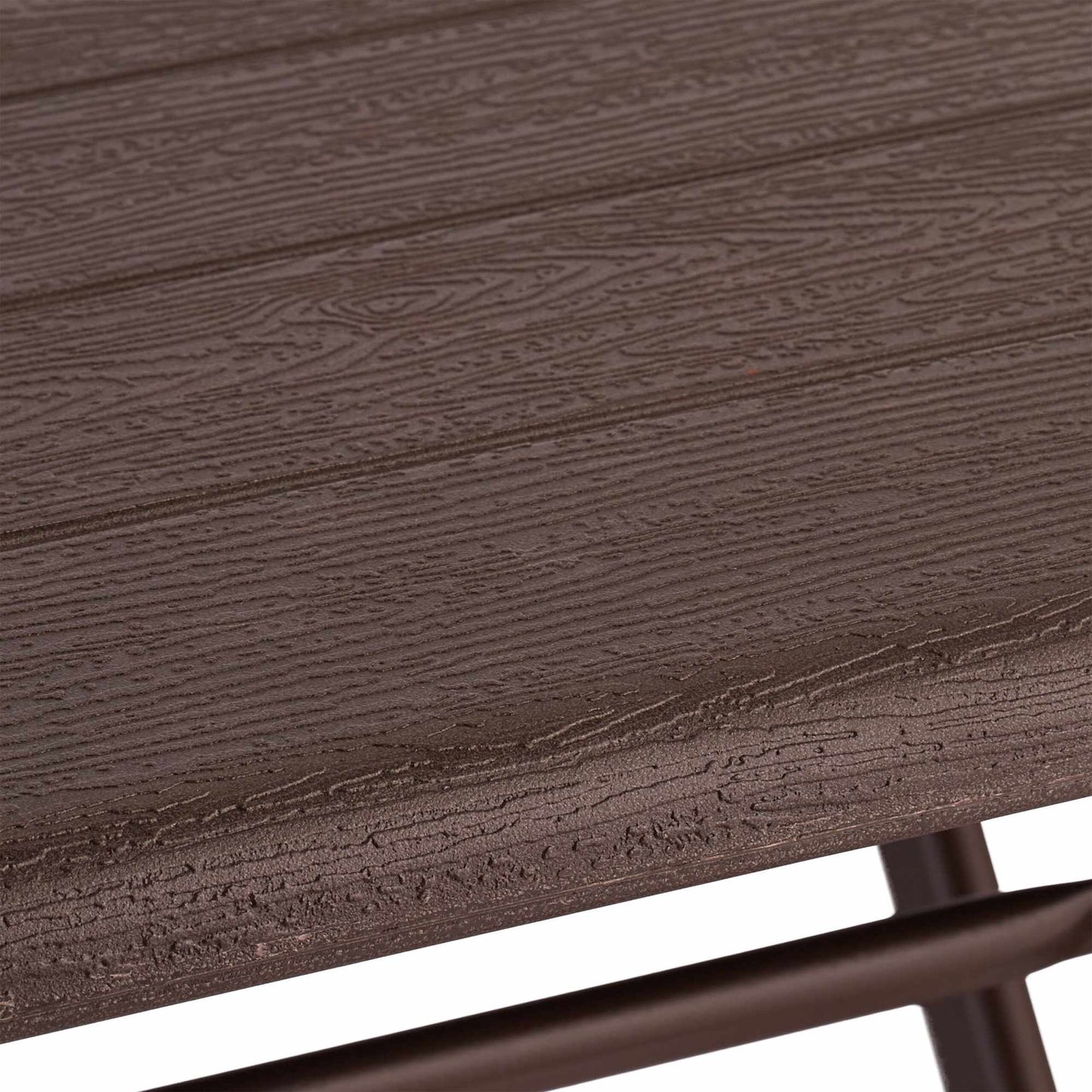 3-piece balcony furniture set in wooden look