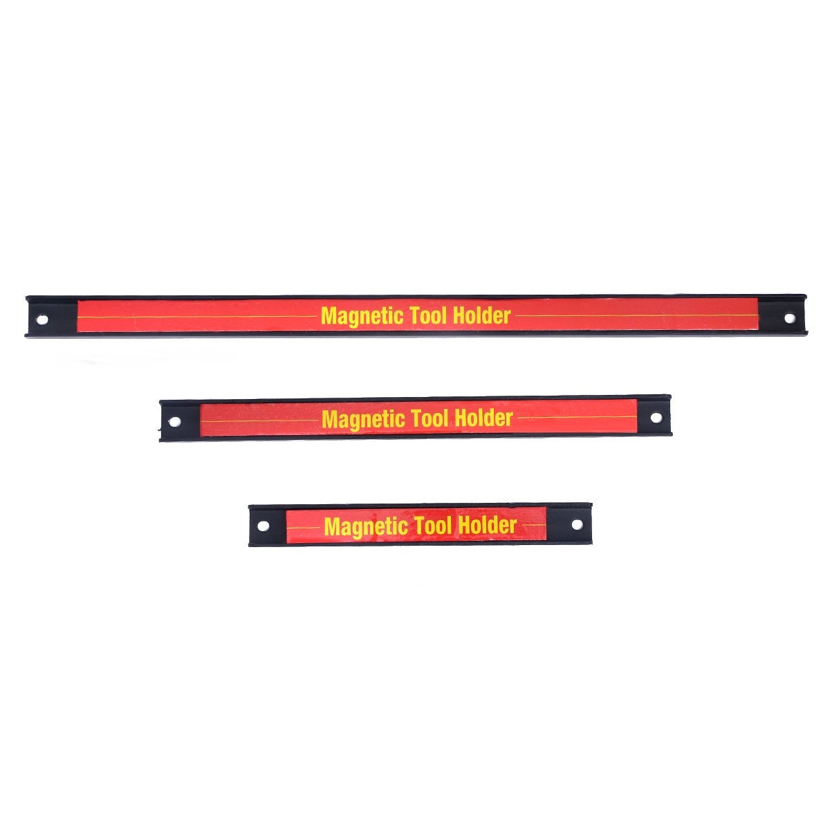 3 pieces Magnetic strip tool bar magnet tool holder holder tool