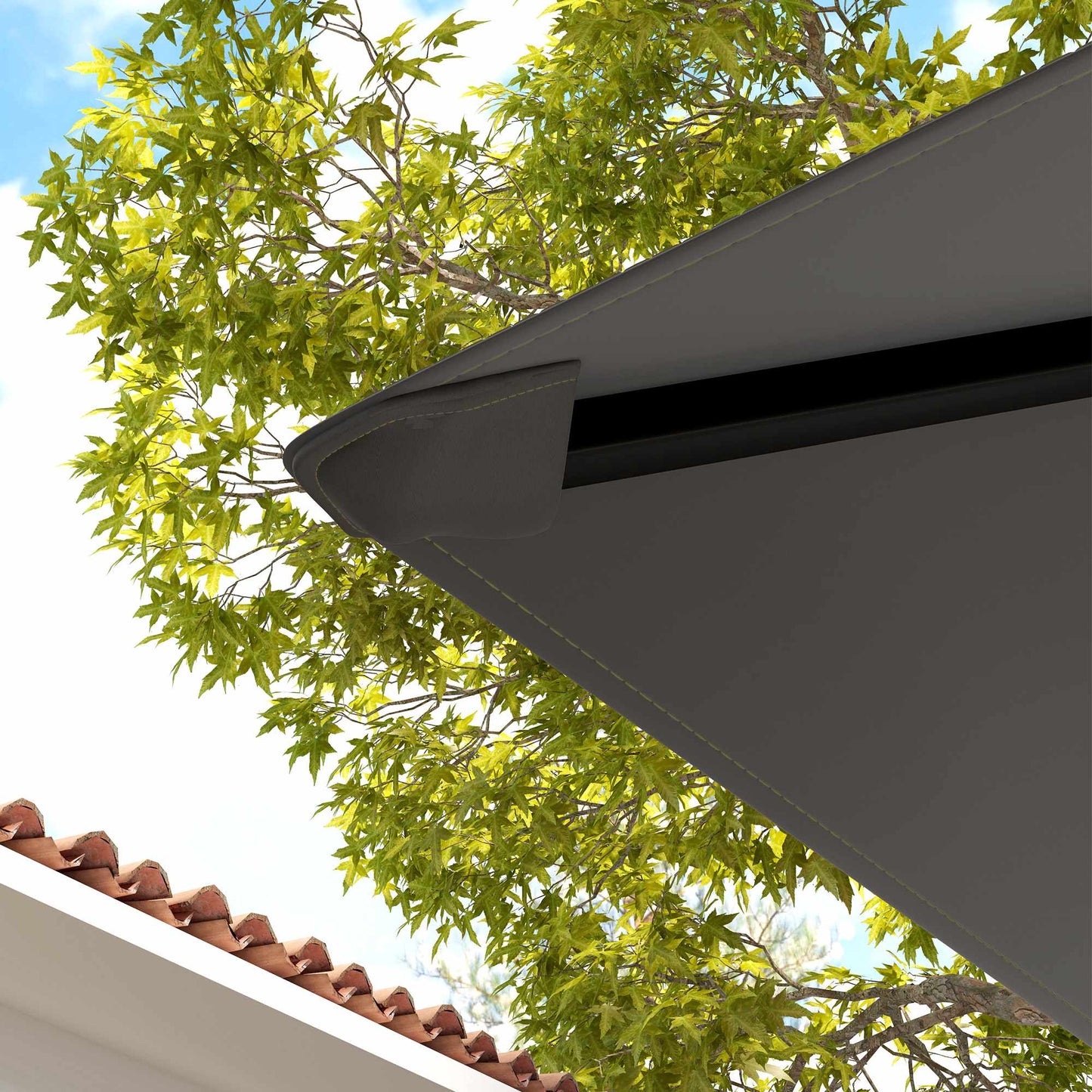 3x3m Pavilion Replacement Canopy, Water-Repellent, UPF30+