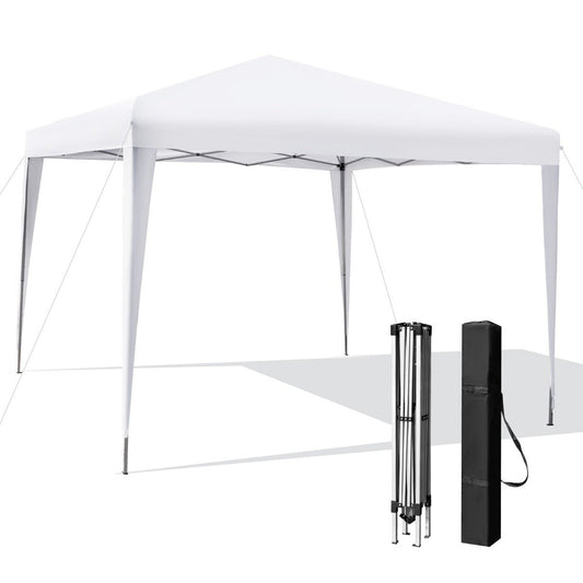 3 x 3 m Pop-Up Gazebo Outdoor Beach Tent White