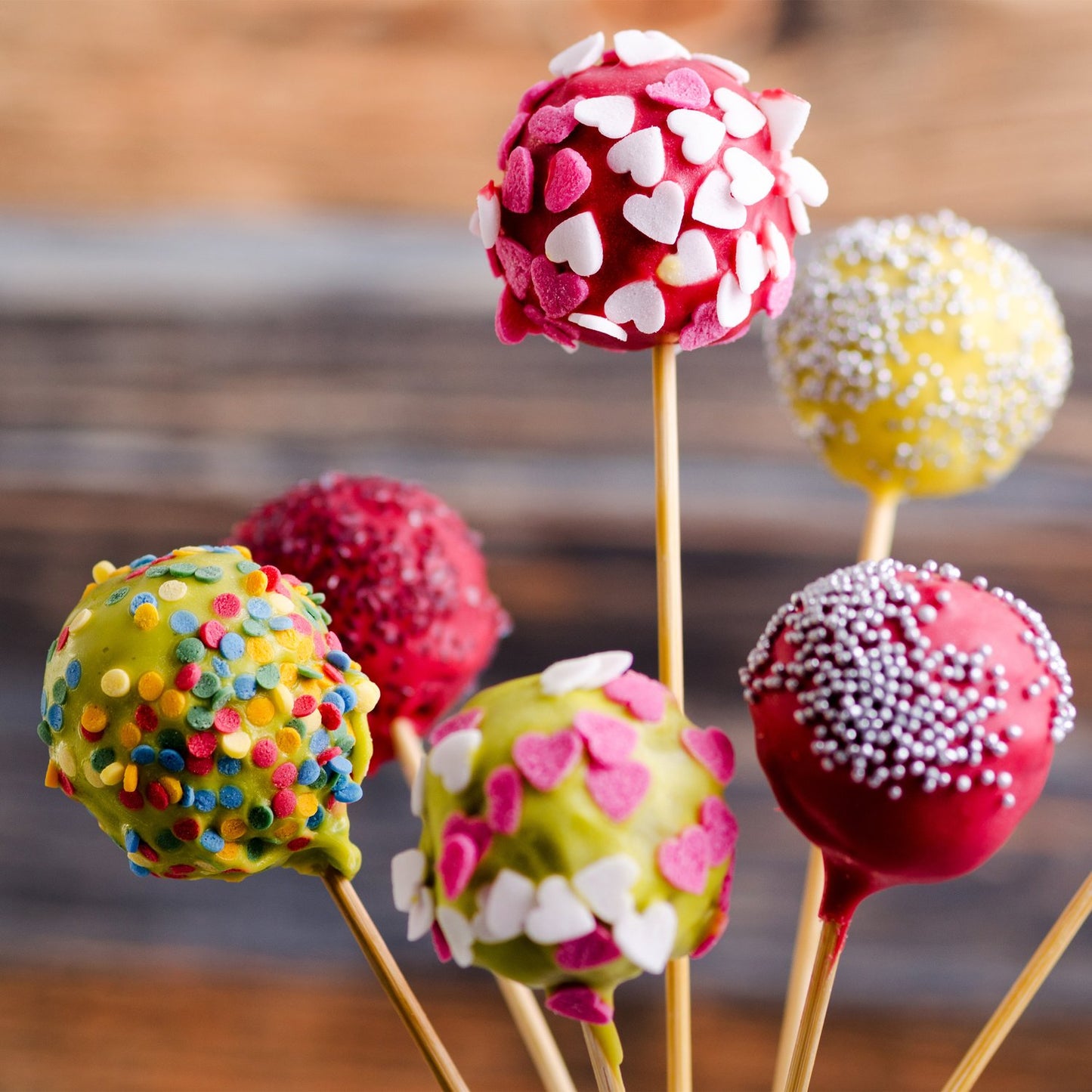 400x Cake Pop Sticks Bamboo