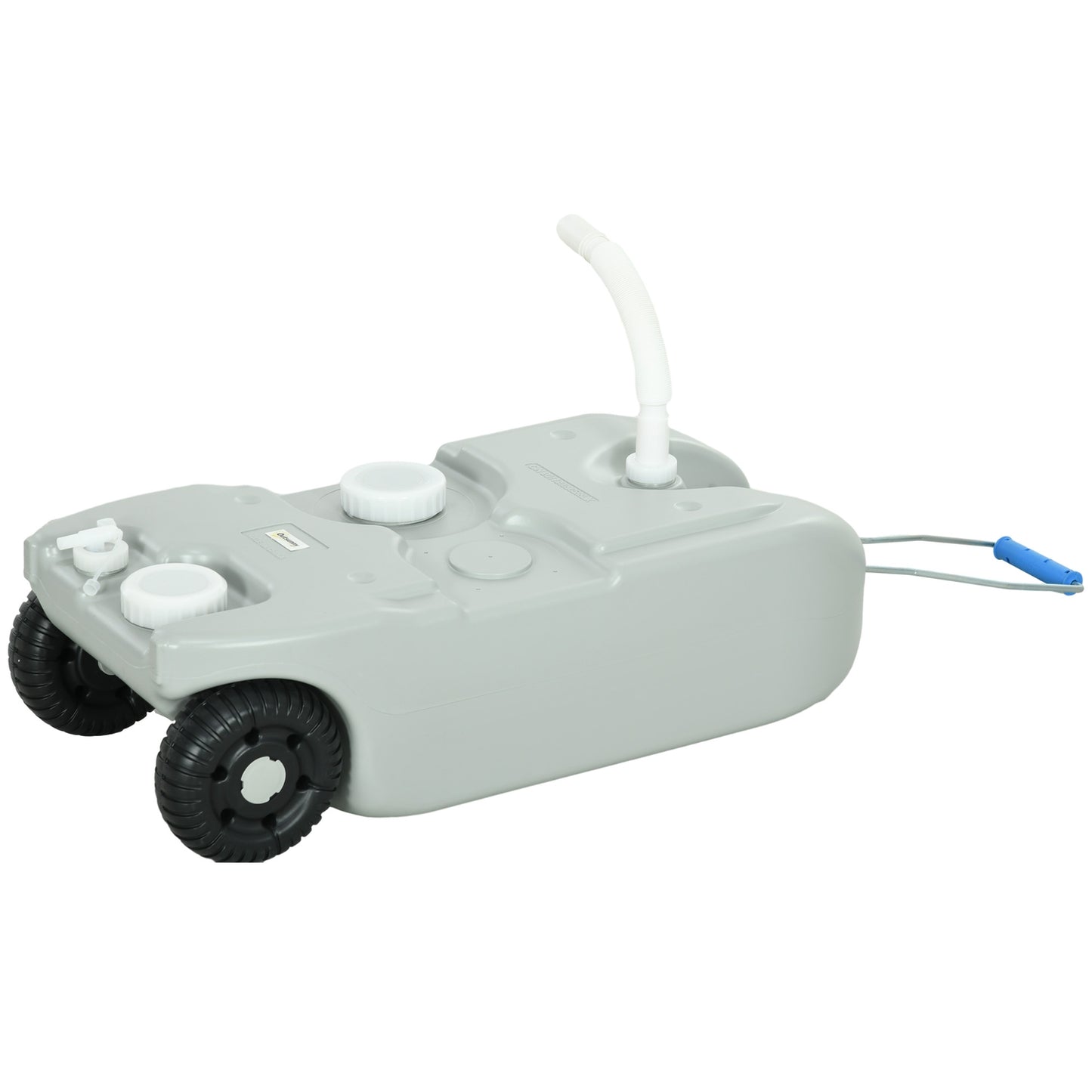 40 L Portable waste water tank with handle and faucet