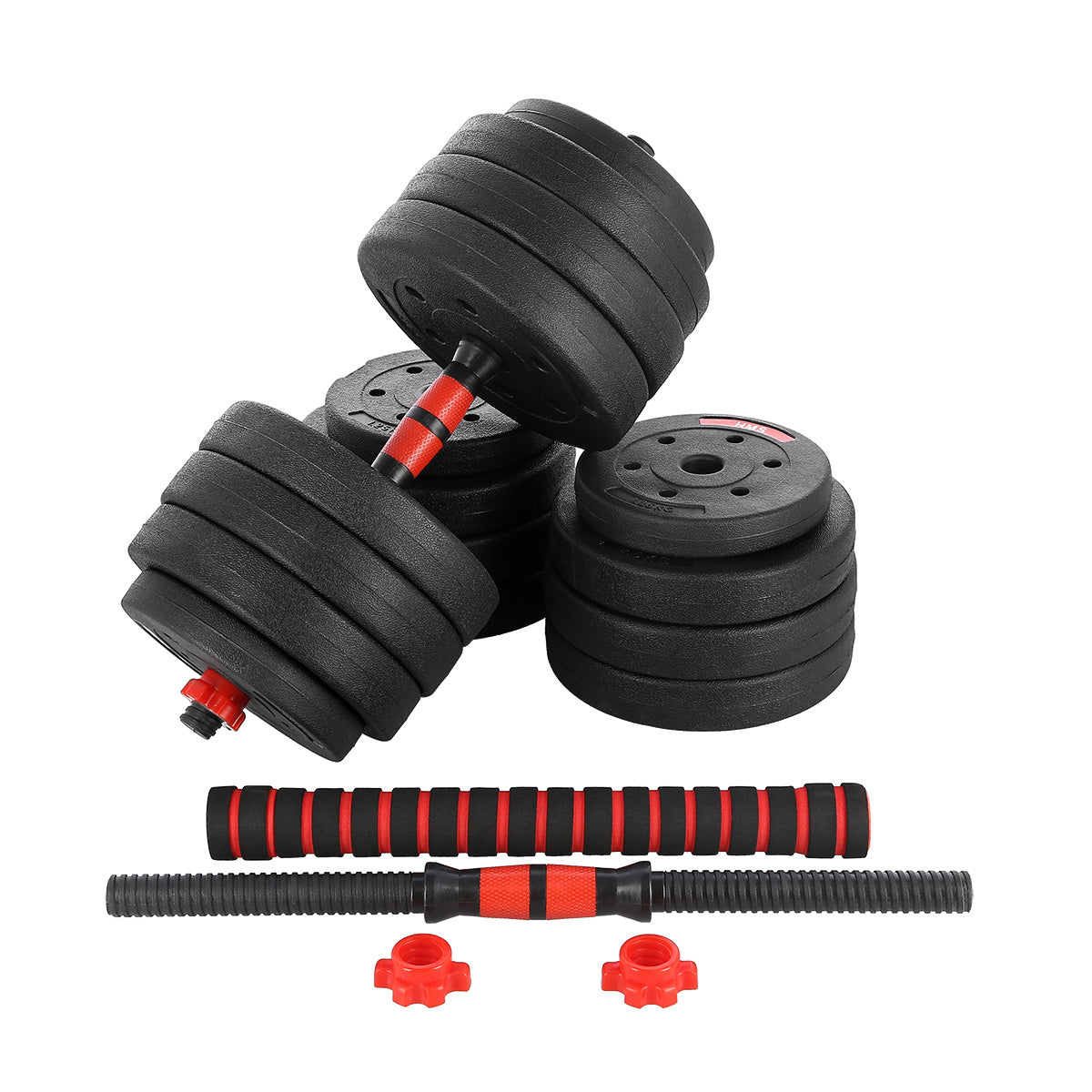 40 kg Adjustable Barbell and Dumbbell Set