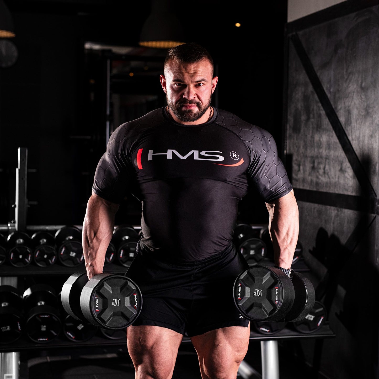40 kg Polyurethane Dumbbell – Durable, Non-Slip Grip