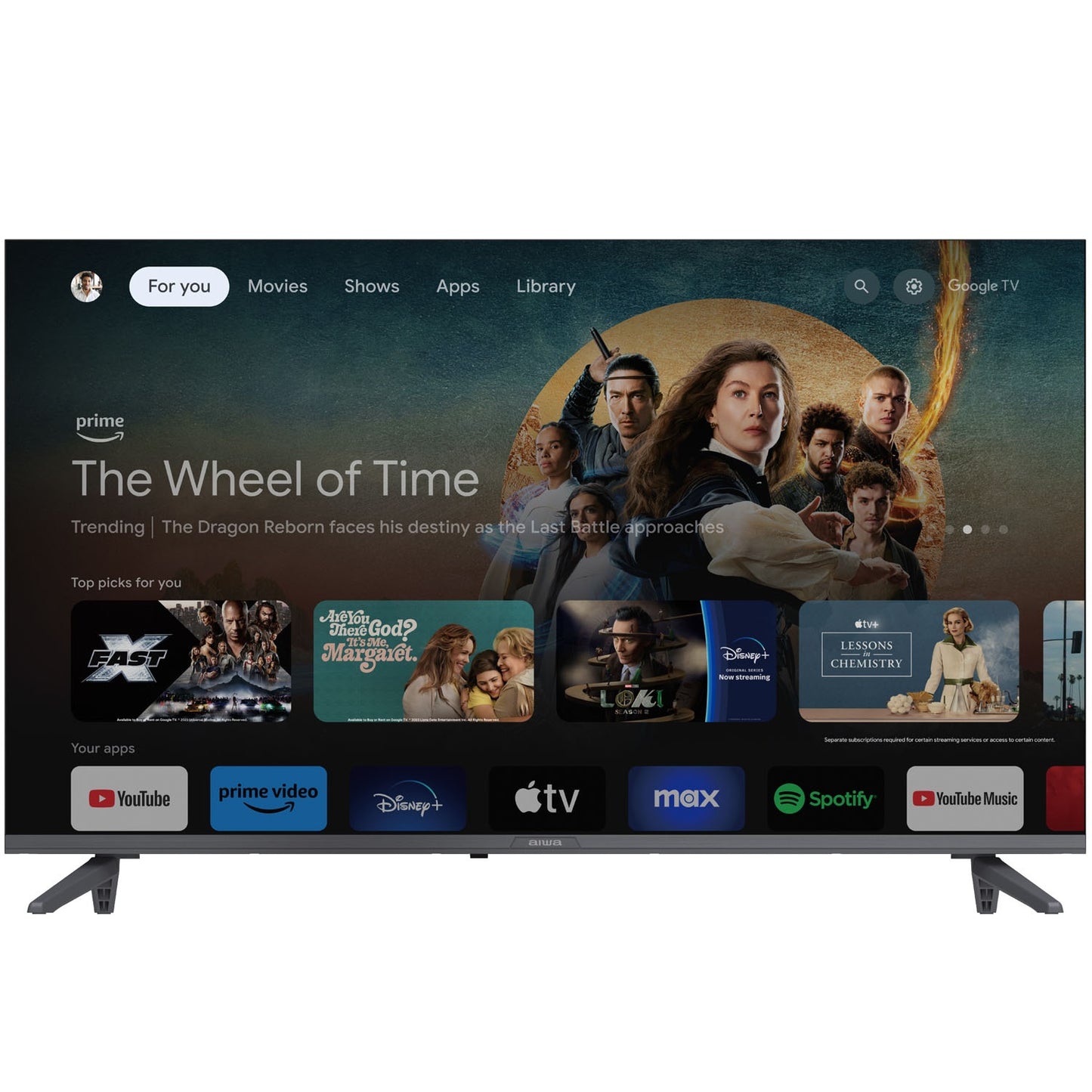 43"" Full HD Google TV with Wi-Fi and HDMI Inputs