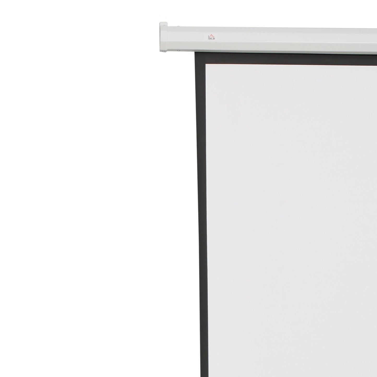 Electric projector screen 4:3, 171x130 cm with remote control