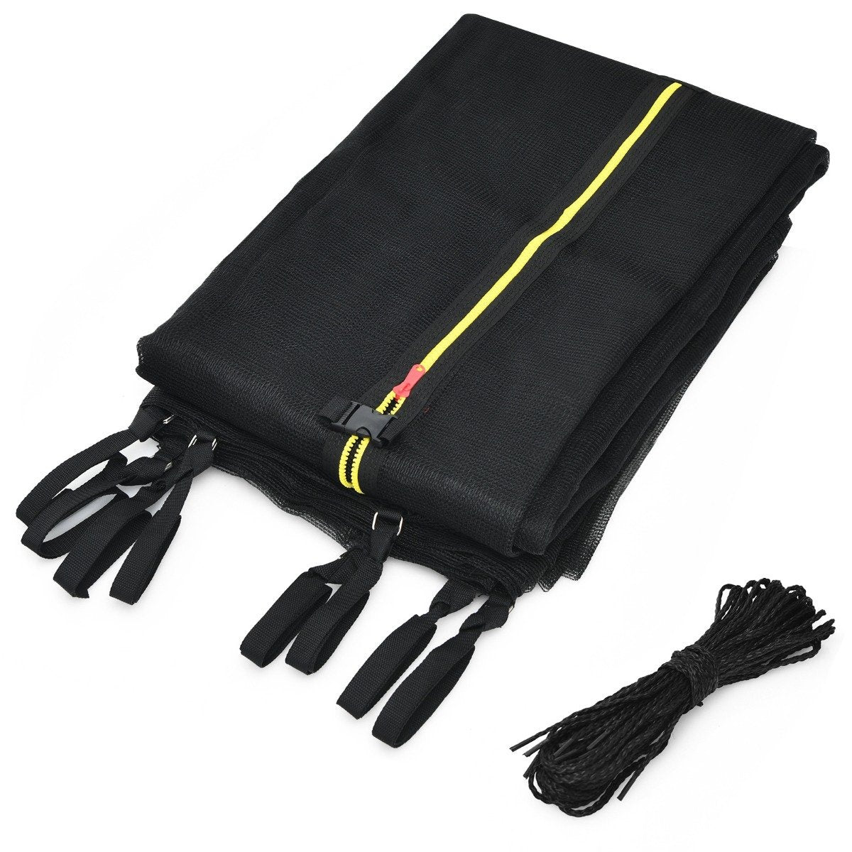 Ø457cm trampoline safety net for garden trampolines replacement net inside with zipper and buckles