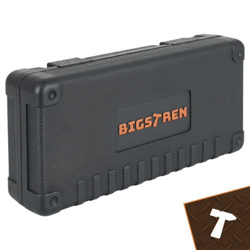 46-Piece Socket Wrench Set with Case, Cr-V Steel