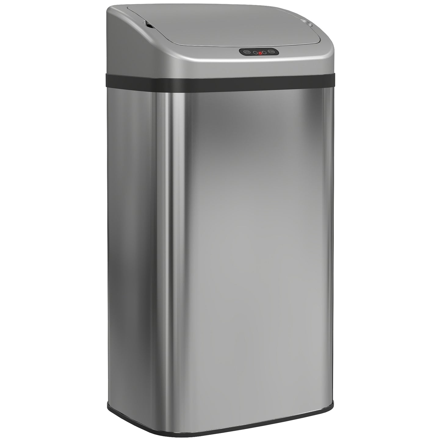 48L Sensor Trash Can, Auto-Close, Stainless Steel