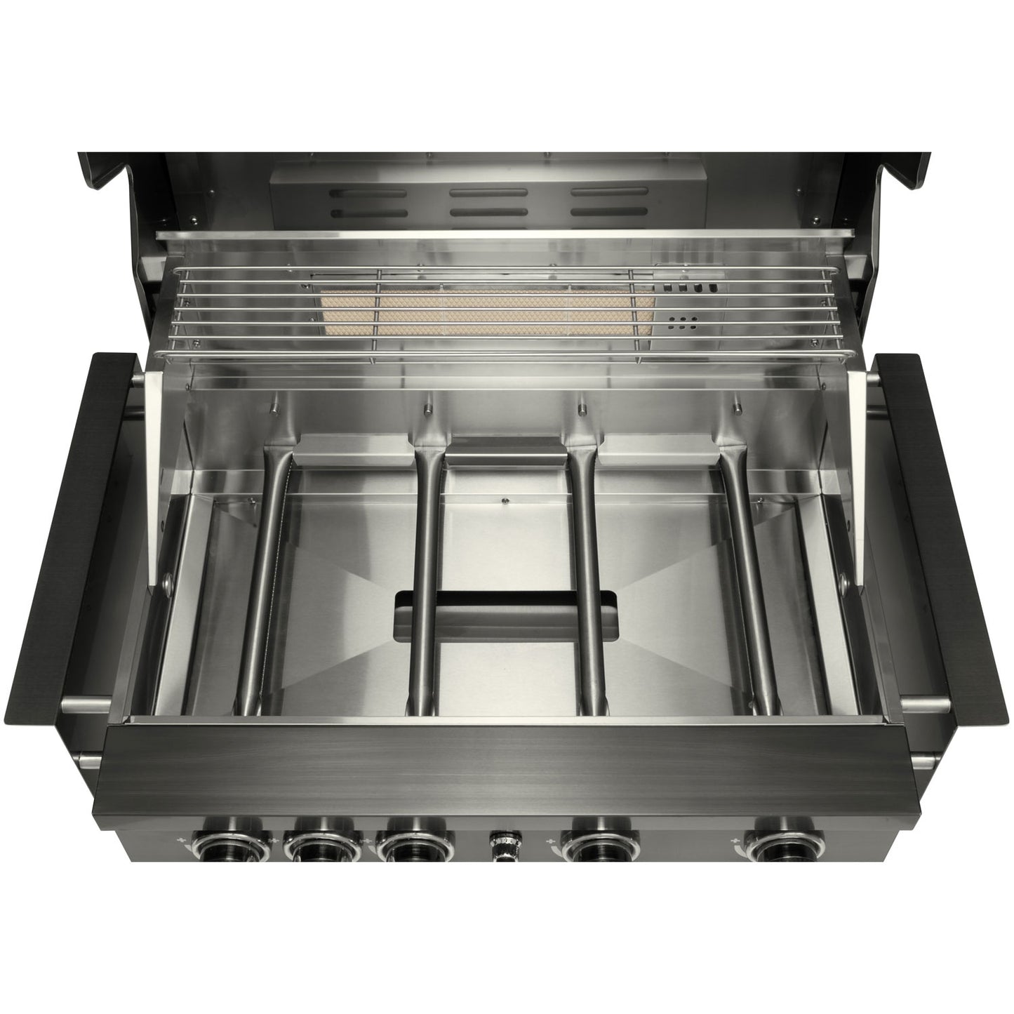 4-Burner Built-In Gas Grill with Infrared Rotisserie