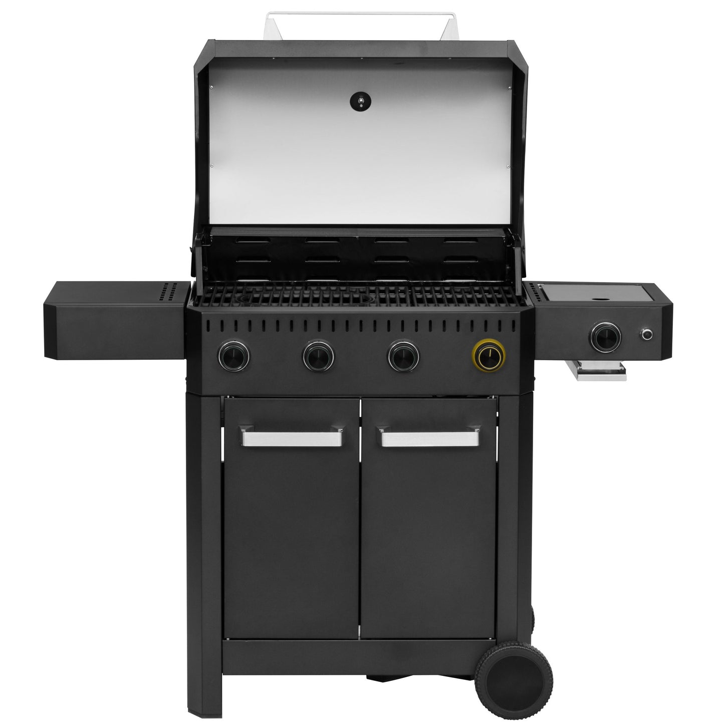 4-Burner Gas Grill with Side Burner