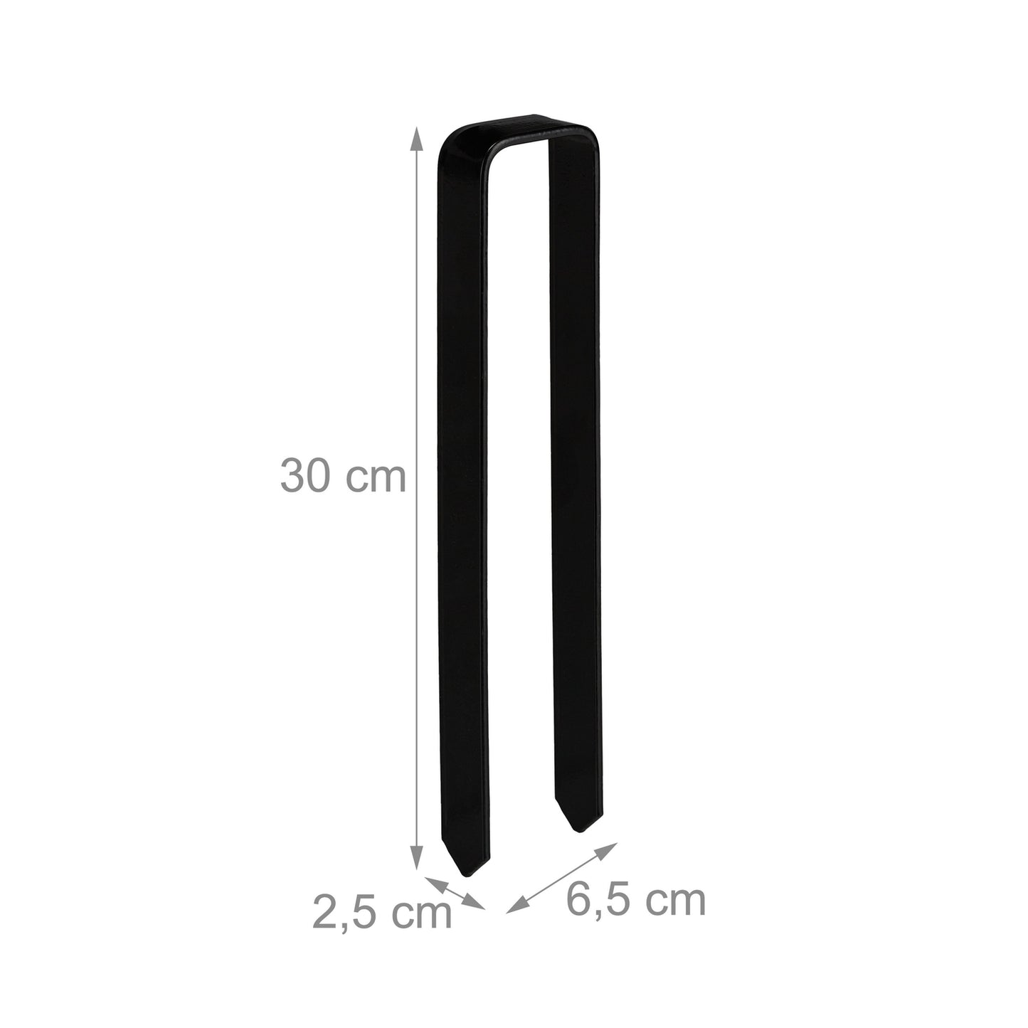 4 Ground anchors for the rose arch