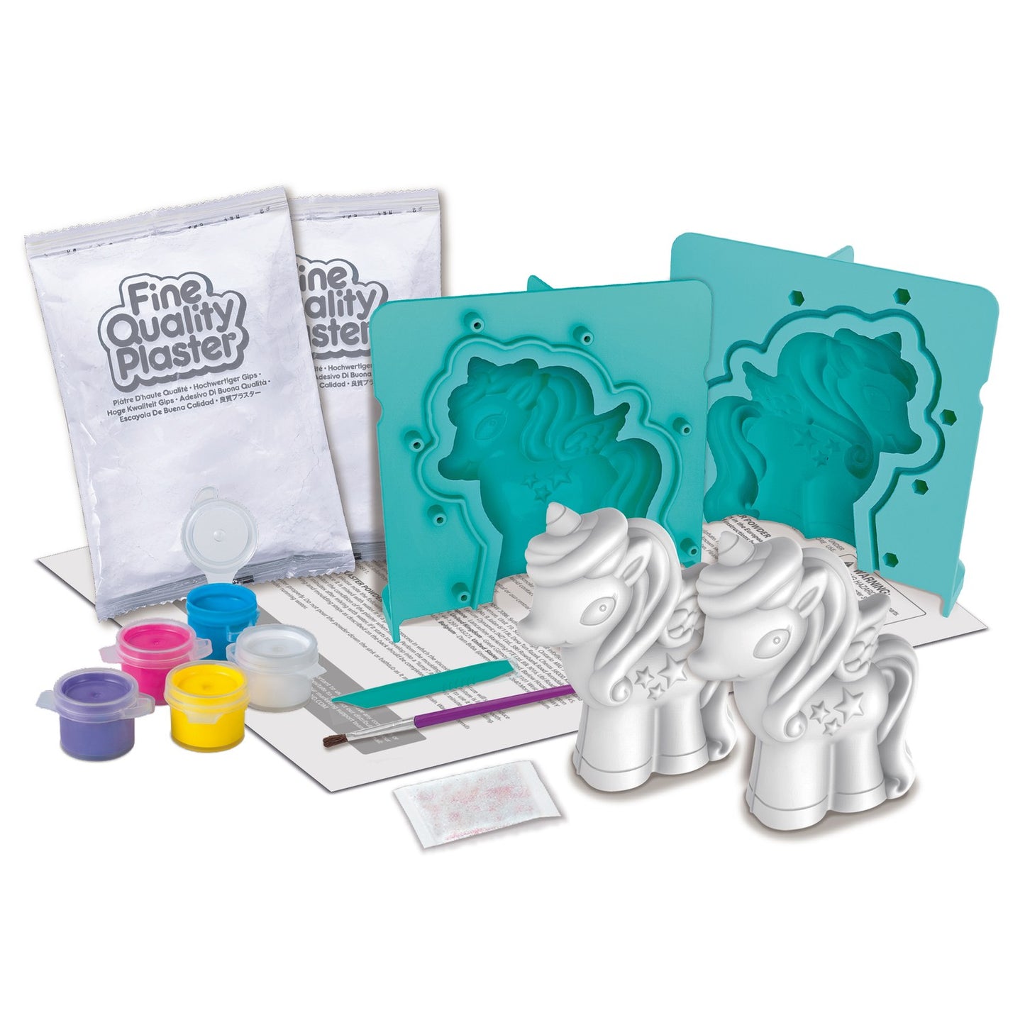 4M 3D Mould & Paint Diy Set Glitter Unicorns