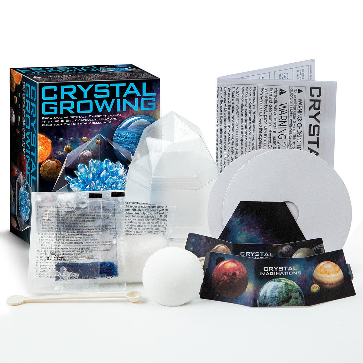 4M Diy Set Crystal Imaginations Blue