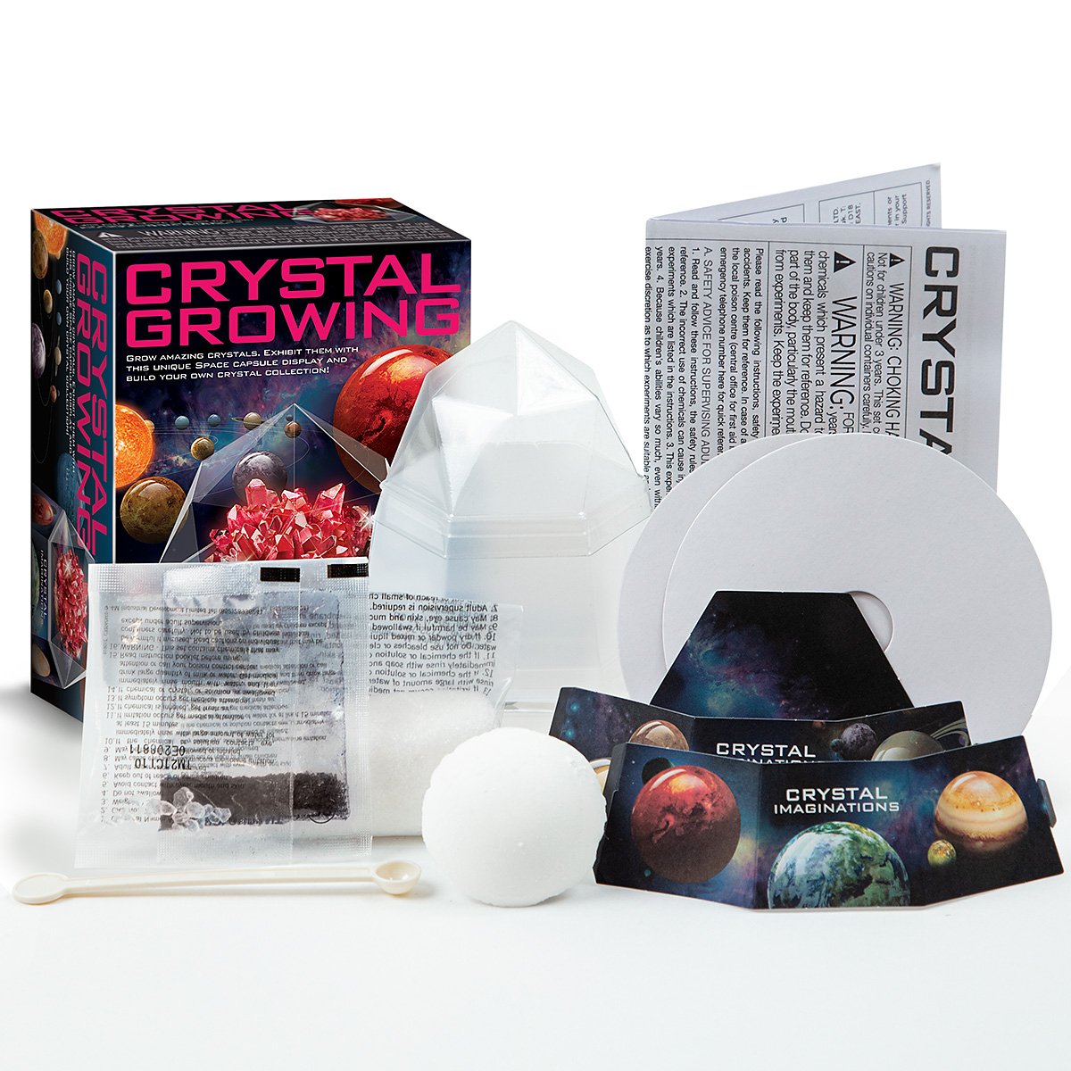 4M Diy Set Crystal Imaginations Red