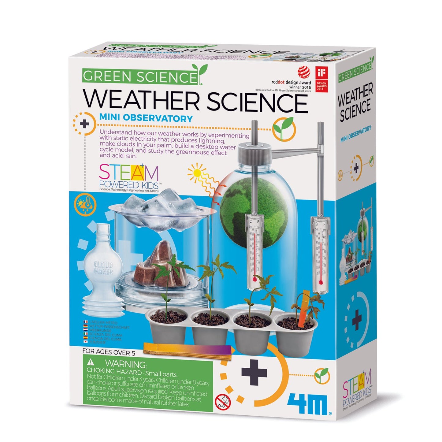 4M Green Science Diy Set Weather Science