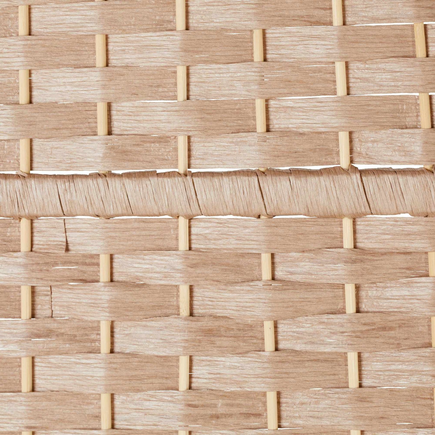 4-Panel Folding Screen in Natural Colour