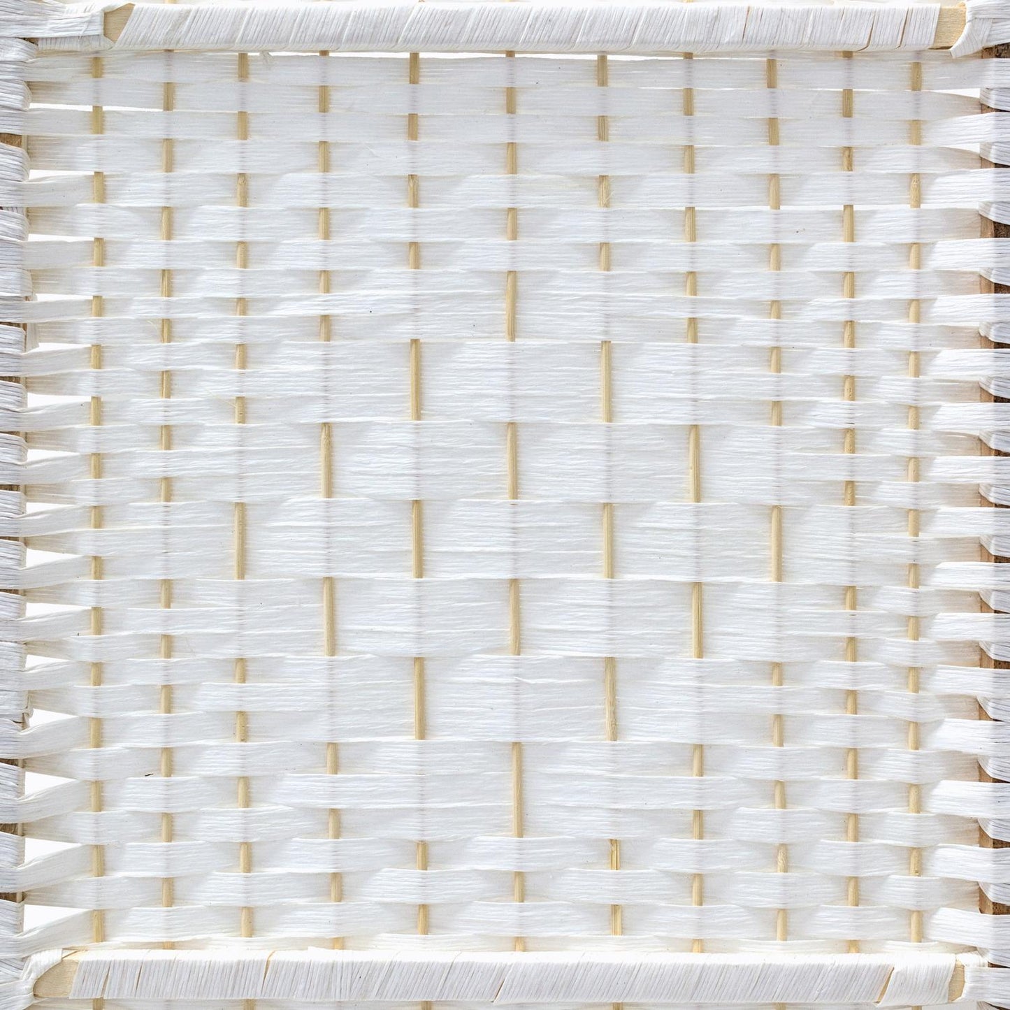 4 Panel Wooden Room Divider, White – Privacy Partition