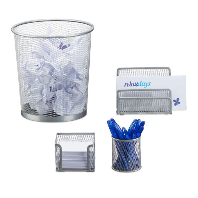 4-Piece Desk Organizer Set