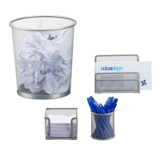 4-Piece Desk Organizer Set