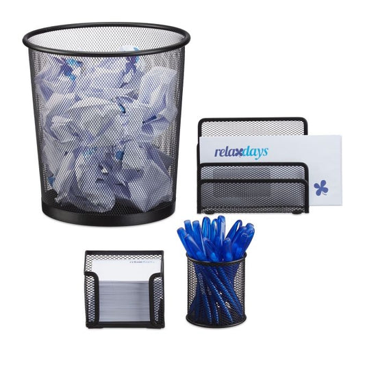 4-Piece Desk Organizer Set