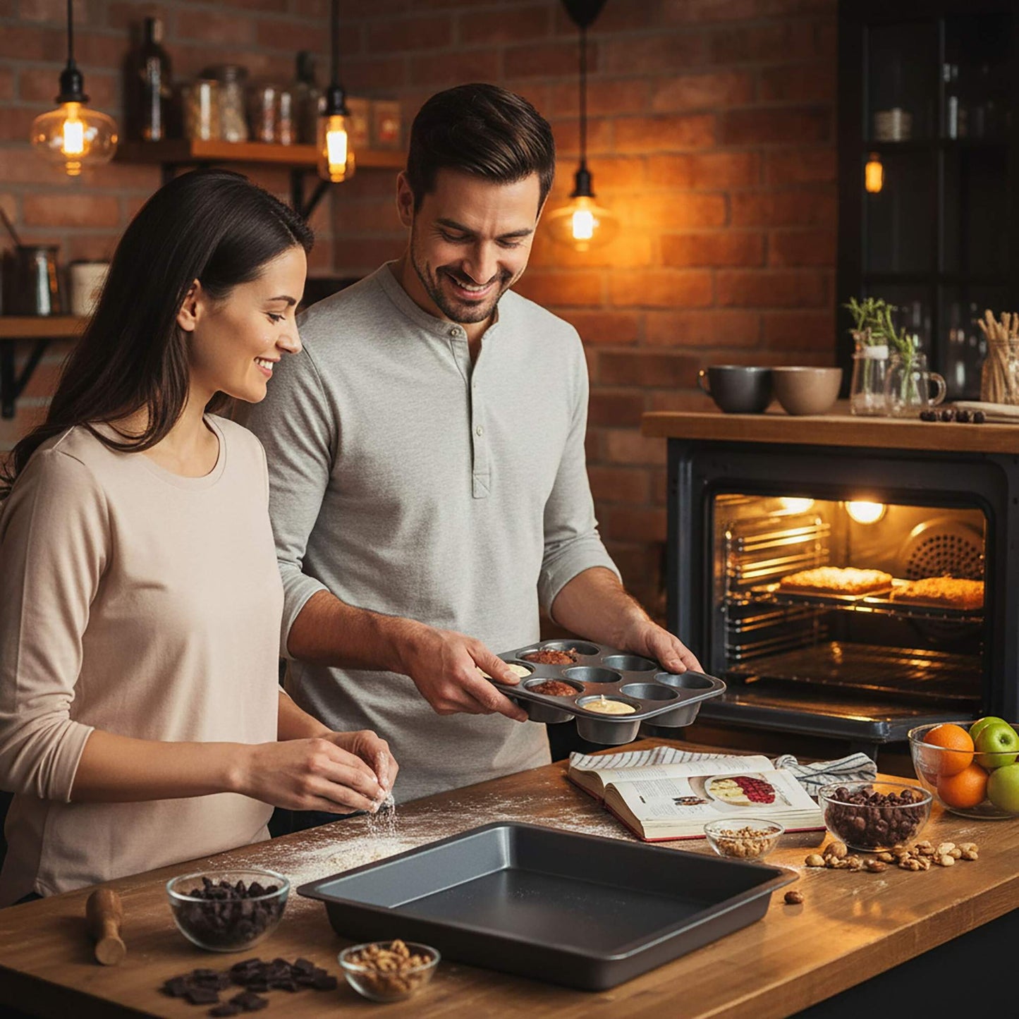 4-Piece Non-Stick Bakeware Set – Carbon Steel