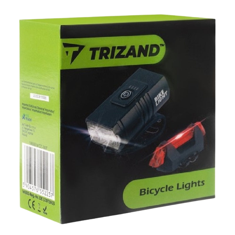 4T6 USB bicycle light + rear light