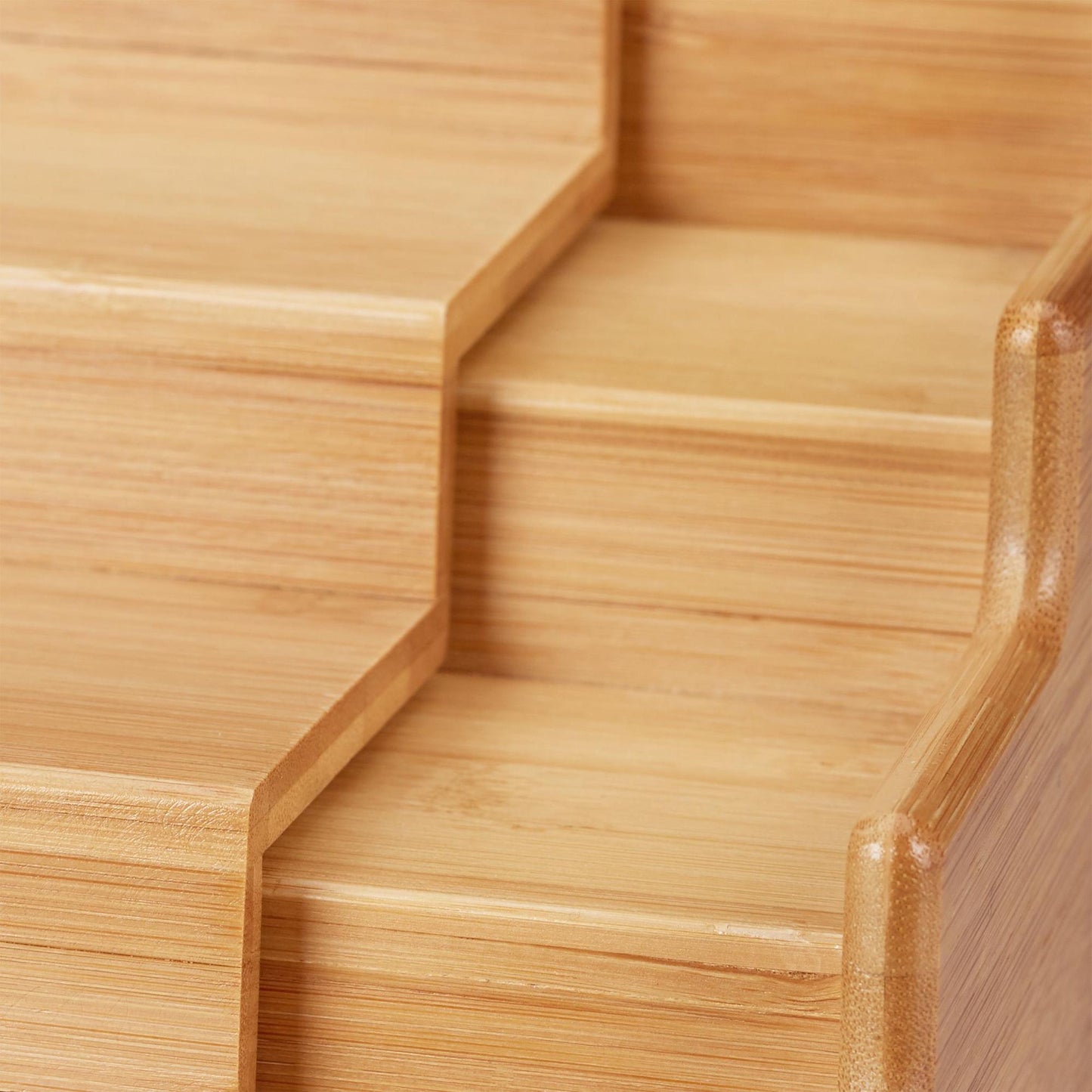 4-Tier Extendible Bamboo Spice Rack