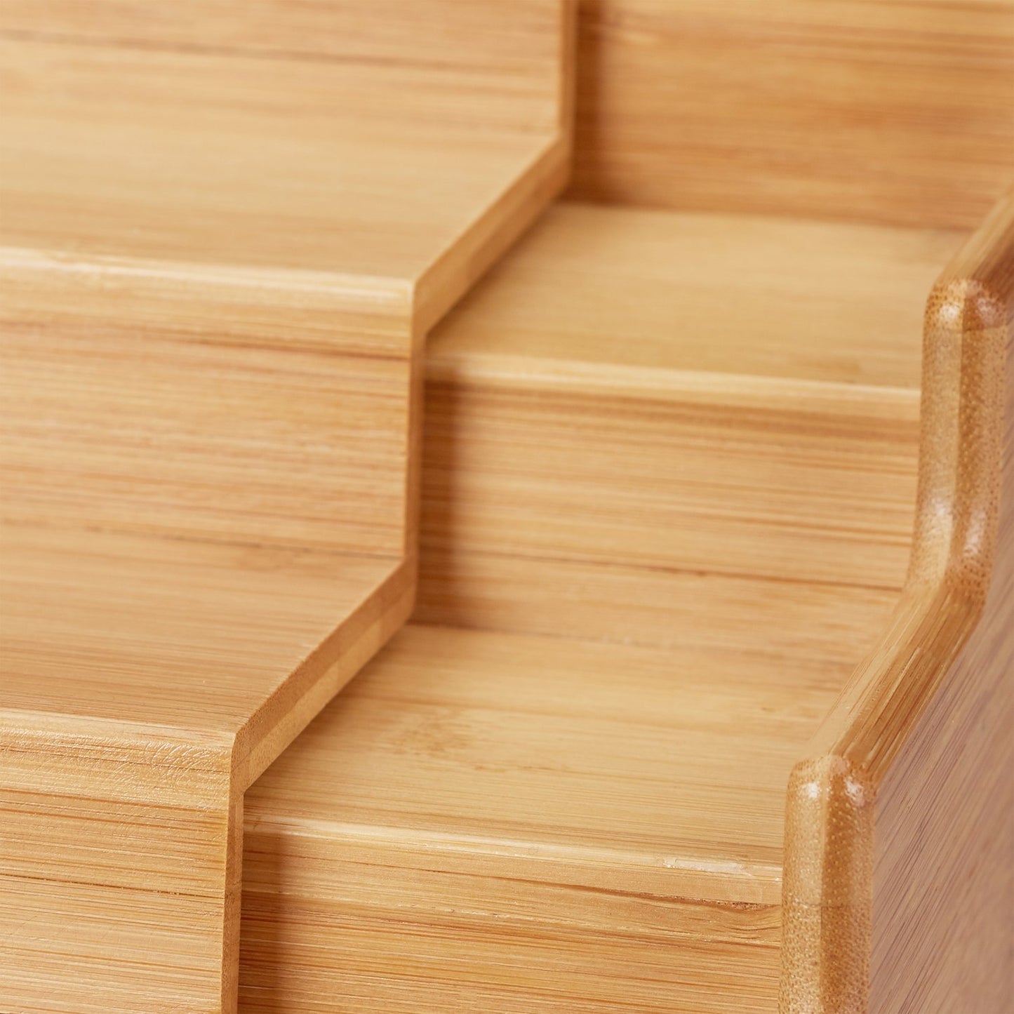 4-Tier Extendible Bamboo Spice Rack