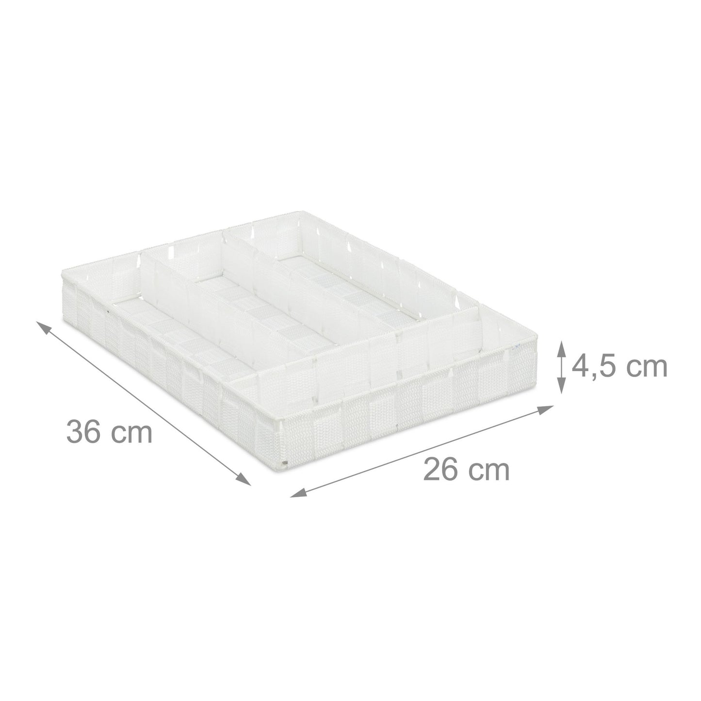 4-compartment Cutlery drawer